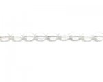 8x6mm Crystal Pressed Glass Oval Bead, 2 x 13" strings 8x6mm Crystal Pressed Glass Oval Bead, 2 x 13" strings
