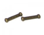 16mm Antique Gold Disc with Hole Metal Bead, 10 beads 16mm Antique Gold Disc with Hole Metal Bead, 10 beads