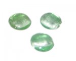 18mm Pale Green Foil Lampwork Glass Bead, 4 beads 18mm Pale Green Foil Lampwork Glass Bead, 4 beads