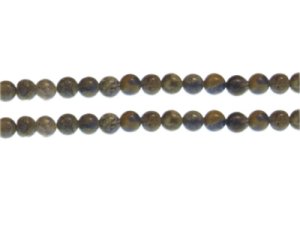 (image for) 6mm Sodalite Gemstone Bead, approx. 30 beads