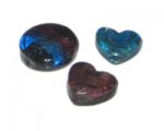 Turq./Plum Mix Handmade Lampwork Bead Mix, 3-4 beads Turq./Plum Mix Handmade Lampwork Bead Mix, 3-4 beads