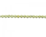 6mm Light Gold Faceted Glass Bead, 2 x 12" strings 6mm Light Gold Faceted Glass Bead, 2 x 12" strings
