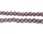 6mm Round Cocoa Glass Pearl Bead, approx 78 beads 6mm Round Cocoa Glass Pearl Bead, approx 78 beads