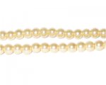 6mm Ivory Glass Pearl Bead, approx. 78 beads 6mm Ivory Glass Pearl Bead, approx. 78 beads
