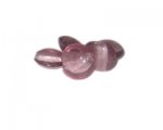 16mm Light Plum Foil Handmade Lampwork Glass Beads, 5 beads 16mm Light Plum Foil Handmade Lampwork Glass Beads, 5 beads