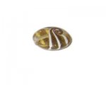 28mm Gold Handmade Glass Lampwork Bead 28mm Gold Handmade Glass Lampwork Bead