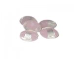 20mm Pink Foil Glass Lampwork Bead, 5 beads 20mm Pink Foil Glass Lampwork Bead, 5 beads