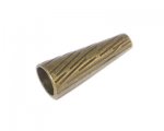 28 x 10mm Bronze Metal Cone - 2 cones 28 x 10mm Bronze Metal Cone - 2 cones