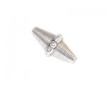 20 x 10mm Silver Metal Spacer Bead - 2 beads 20 x 10mm Silver Metal Spacer Bead - 2 beads