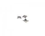 6mm Silver Bead Cap, 10 caps