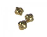 6mm Gold Metal Spacer Bead, approx. 10 beads 6mm Gold Metal Spacer Bead, approx. 10 beads