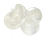 22mm Round Crystal Foil Lampwork Glass Beads, 4 beads 22mm Round Crystal Foil Lampwork Glass Beads, 4 beads