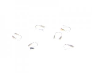4mm Silver Metal Wire Guardian, approx. 50 guardians