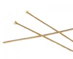 2 inch Gold Headpins - approx. 50 pins