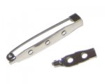 20 - 40mm Silver Metal Brooch Pin, 8 pins 20 - 40mm Silver Metal Brooch Pin, 8 pins