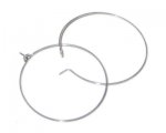 0.5mm Silver Metal Wine Glass Rings, 5 rings 0.5mm Silver Metal Wine Glass Rings, 5 rings