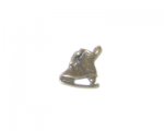 10mm Bronze Ice Skate Charm - 4 charms 10mm Bronze Ice Skate Charm - 4 charms