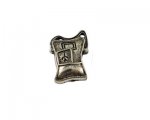 14 x 18mm Antique Silver Backpack Charm - 4 charms