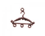 20 x 24mm Bronze Hanger Metal Pendant / Chandelier -3 pendants 20 x 24mm Bronze Hanger Metal Pendant / Chandelier -3 pendants