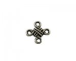14mm Silver Celtic Metal Link - 4 links 14mm Silver Celtic Metal Link - 4 links