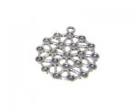 24mm Silver Round Pendant - 2 pendants, fits 2mm cabochon 24mm Silver Round Pendant - 2 pendants, fits 2mm cabochon