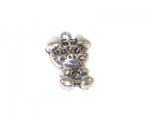 16 x 26mm Silver Pig Charm - 2 charms, fits 2mm rhinestone 16 x 26mm Silver Pig Charm - 2 charms, fits 2mm rhinestone