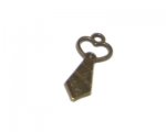 12 x 30mm Bronze Tie Charm - 4 charms, fits 3mm rhinestone 12 x 30mm Bronze Tie Charm - 4 charms, fits 3mm rhinestone