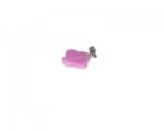 14mm Tourmaline Flower Gemstone Pendant with bail 14mm Tourmaline Flower Gemstone Pendant with bail