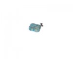14mm Turquoise Flower Gemstone Pendant with bail 14mm Turquoise Flower Gemstone Pendant with bail