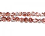 6mm Rose Spray Glass Beads, approx. 72 beads 6mm Rose Spray Glass Beads, approx. 72 beads