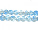 8mm Forget-me-not Spray Glass Beads, approx. 52 beads 8mm Forget-me-not Spray Glass Beads, approx. 52 beads