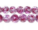 12mm Gladiola Spray Glass Bead, approx. 18 beads 12mm Gladiola Spray Glass Bead, approx. 18 beads