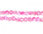 6mm Peony Spray Glass Beads, approx. 72 beads 6mm Peony Spray Glass Beads, approx. 72 beads