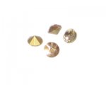 4mm Light Topaz pointed-back Rhinestone - 15 rhinestones 4mm Light Topaz pointed-back Rhinestone - 15 rhinestones