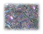 7 x 2mm Black Luster Twisted Bugle Bead, 1 oz. bag 7 x 2mm Black Luster Twisted Bugle Bead, 1 oz. bag
