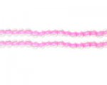 4mm Fuchsia Inside-Color Glass Bead, approx. 102 beads 4mm Fuchsia Inside-Color Glass Bead, approx. 102 beads