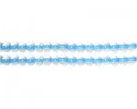 4mm Turquoise Inside-Color Glass Bead, approx. 102 beads 4mm Turquoise Inside-Color Glass Bead, approx. 102 beads