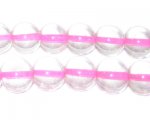 12mm Fuchsia Inside-Color Glass Bead, approx. 18 beads 12mm Fuchsia Inside-Color Glass Bead, approx. 18 beads