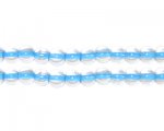 6mm Turquoise Inside-Color Glass Bead, approx. 76 beads 6mm Turquoise Inside-Color Glass Bead, approx. 76 beads