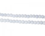 4mm Silver Team and School Glass Bead, approx. 102 beads 4mm Silver Team and School Glass Bead, approx. 102 beads