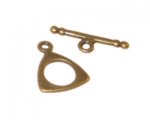 18 x 14mm Bronze Toggle Clasp - 2 clasps