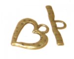 24 x 22mm Antique Gold Toggle Clasp 24 x 22mm Antique Gold Toggle Clasp