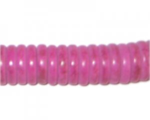 12mm Violet / Fuchsia Heishi Beads - 2.5" string