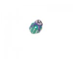 8 x 14mm Enamel Green Gift Metal Charm 8 x 14mm Enamel Green Gift Metal Charm