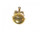 20 x 32mm Gold Bell Metal Pendant 20 x 32mm Gold Bell Metal Pendant