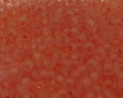 (image for) 11/0 Peach Inside-Color Glass Seed Bead, 1oz. Bag