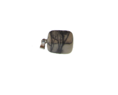 12 - 14mm Zebra Nugget Gemstone Pendant
