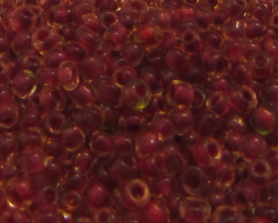 11/0 Rust Inside-Color Glass Seed Beads, 1oz. bag