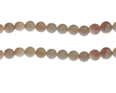 8mm Pastel Gemstone Bead, approx. 23 beads