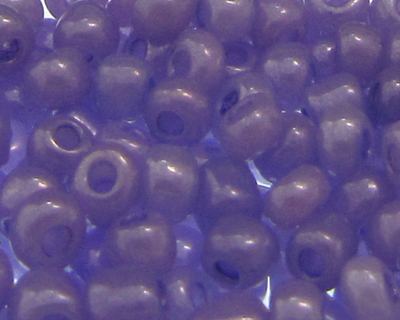 6/0 Soft Purple Ceylon Glass Seed Beads, 1oz. bag